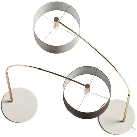 Nexo oxen luce gricia floor lamps
